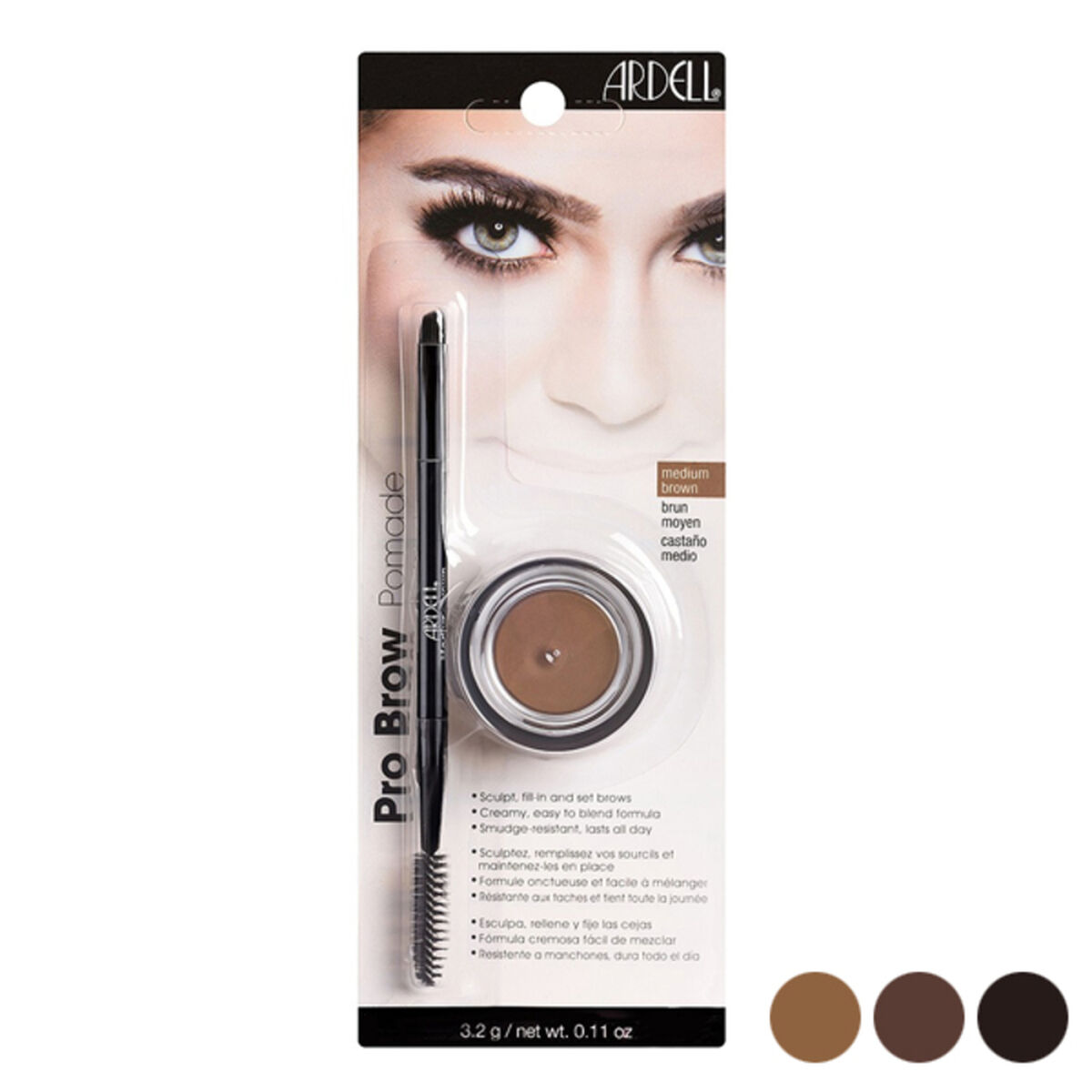 Eyeshadow Ardell 3,2 g/Medium Brown