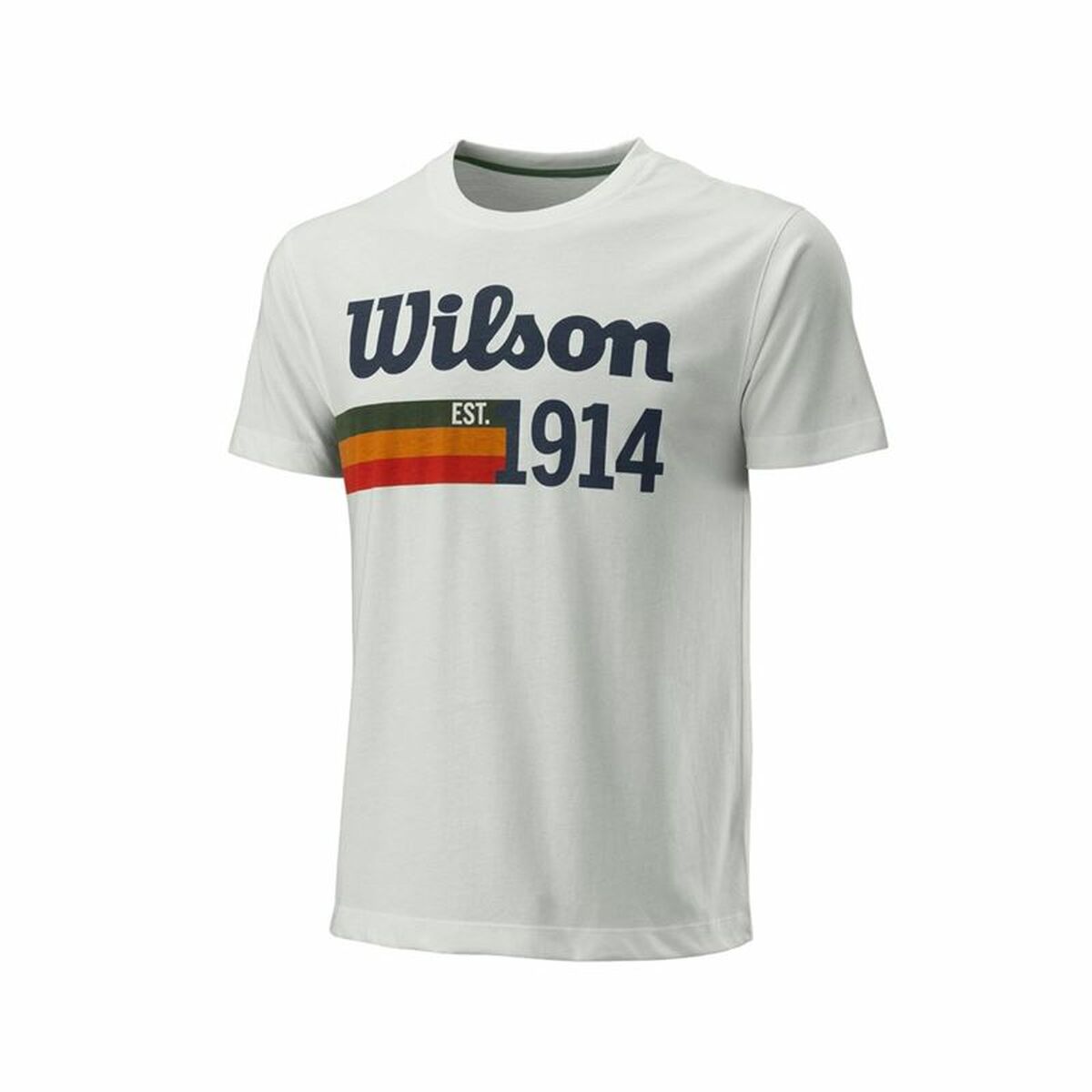 Men’s Short Sleeve T-Shirt Wilson Script 14 White/S