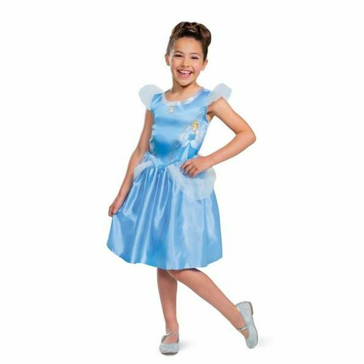 Costume for Children Disney Princess Cenicienta Basic Plus Blue/5-6 Years