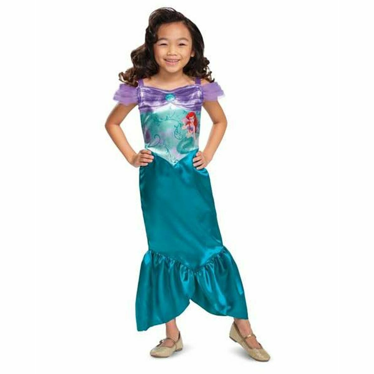Costume for Children Disney Princess Ariel Basic Plus/5-6 Years