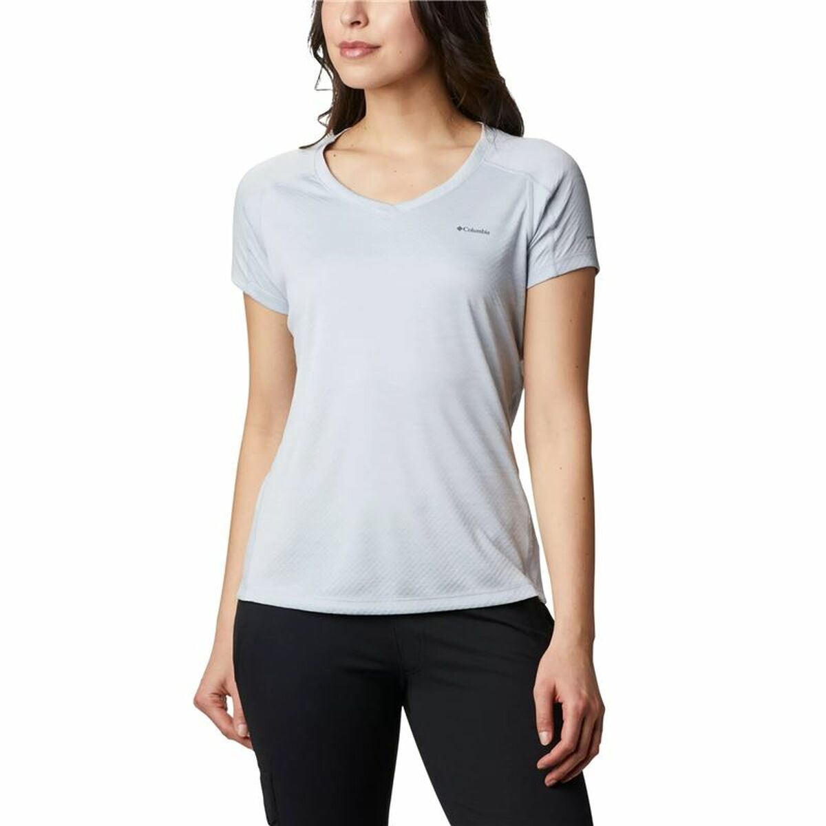 Women’s Short Sleeve T-Shirt Columbia Zero Rules™ Grey/S