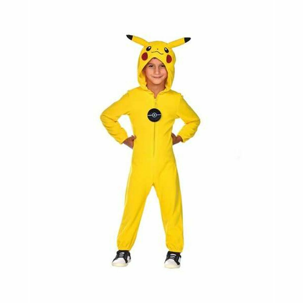 Costume for Children Pokémon Pikachu Yellow Red/8-10 Years