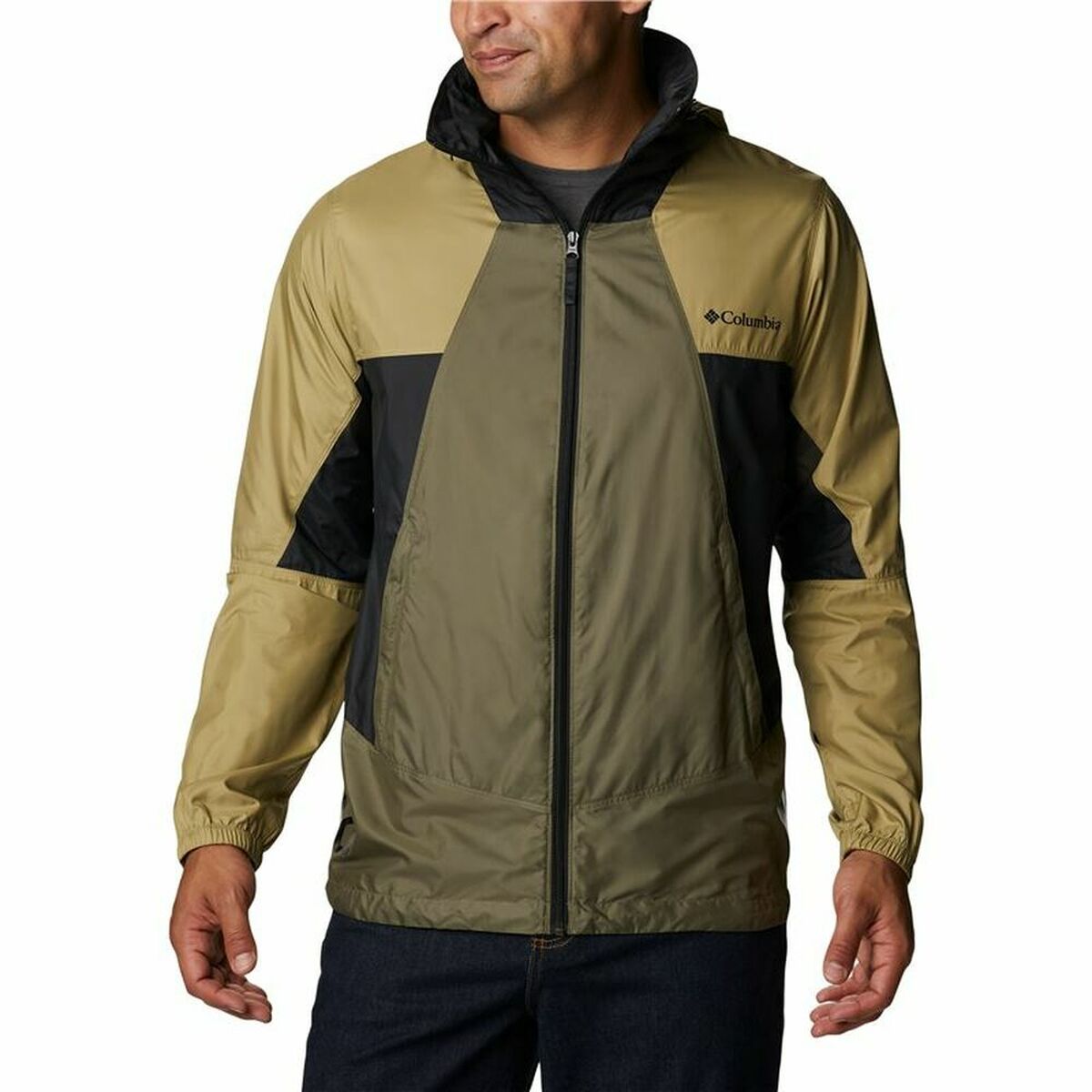 Windcheater Jacket Columbia Point Park Green/L