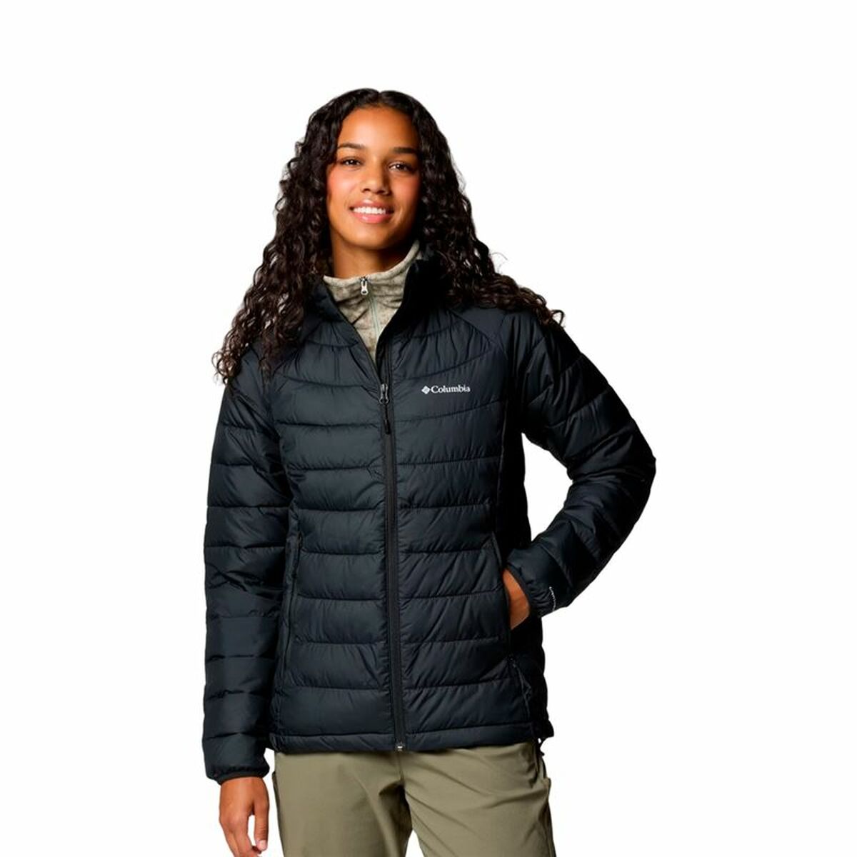 Women's Sports Jacket Columbia Powder Lite™ II Black/XS