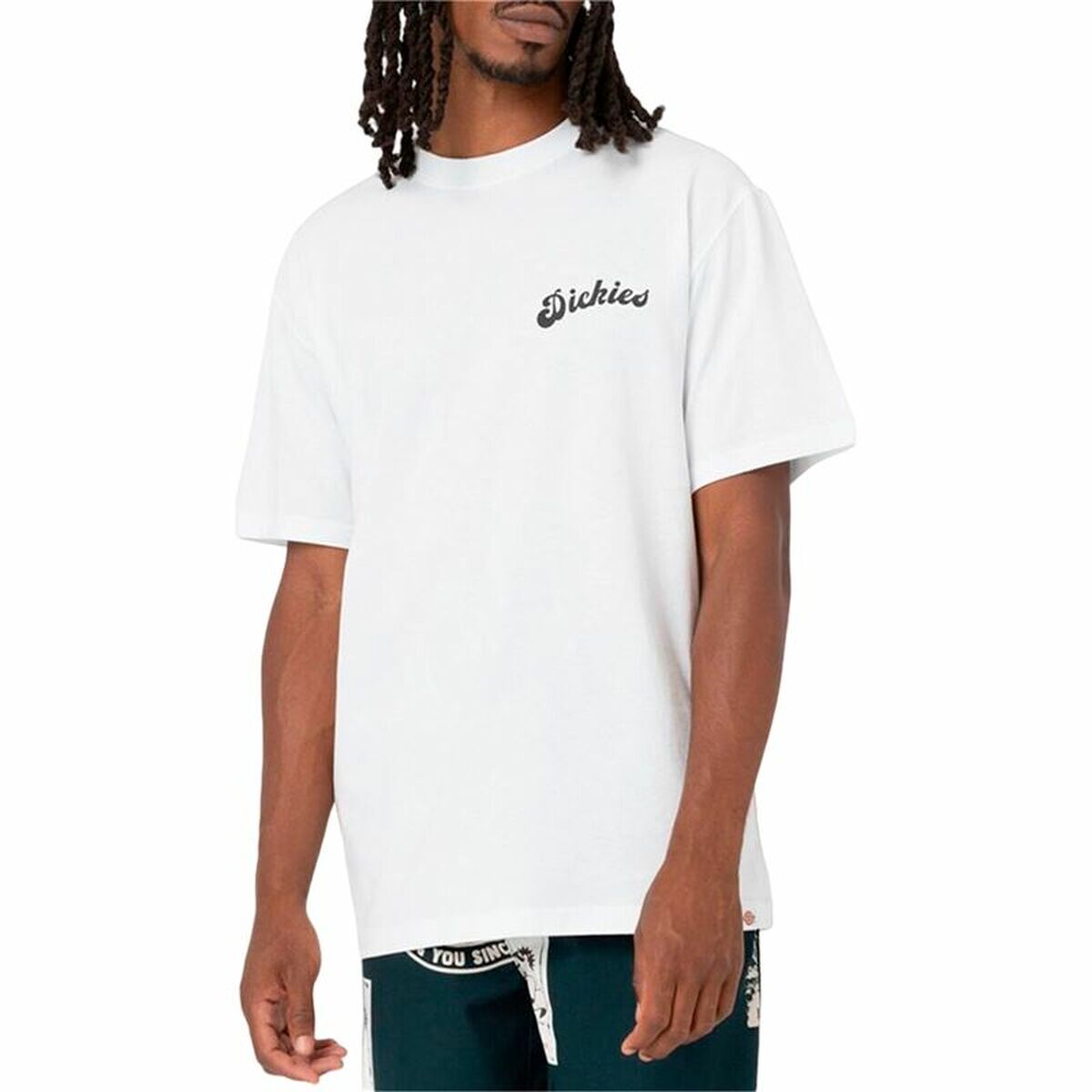 Men’s Short Sleeve T-Shirt Dickies Grainfield White/S