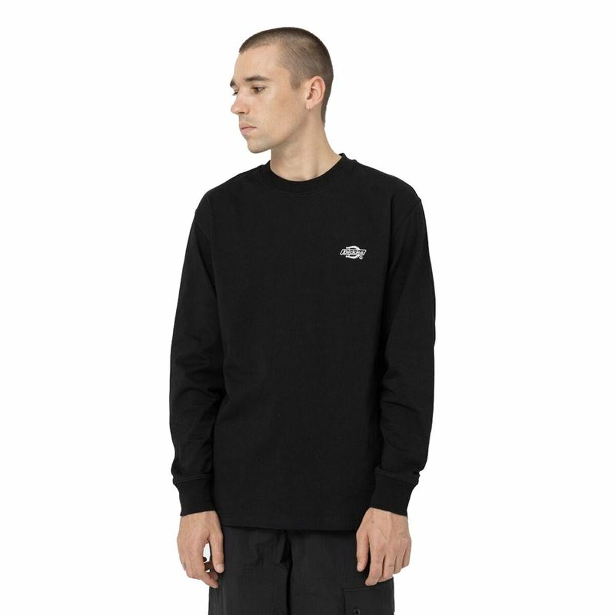 Men’s Sweatshirt without Hood Dickies Summerdale White/L