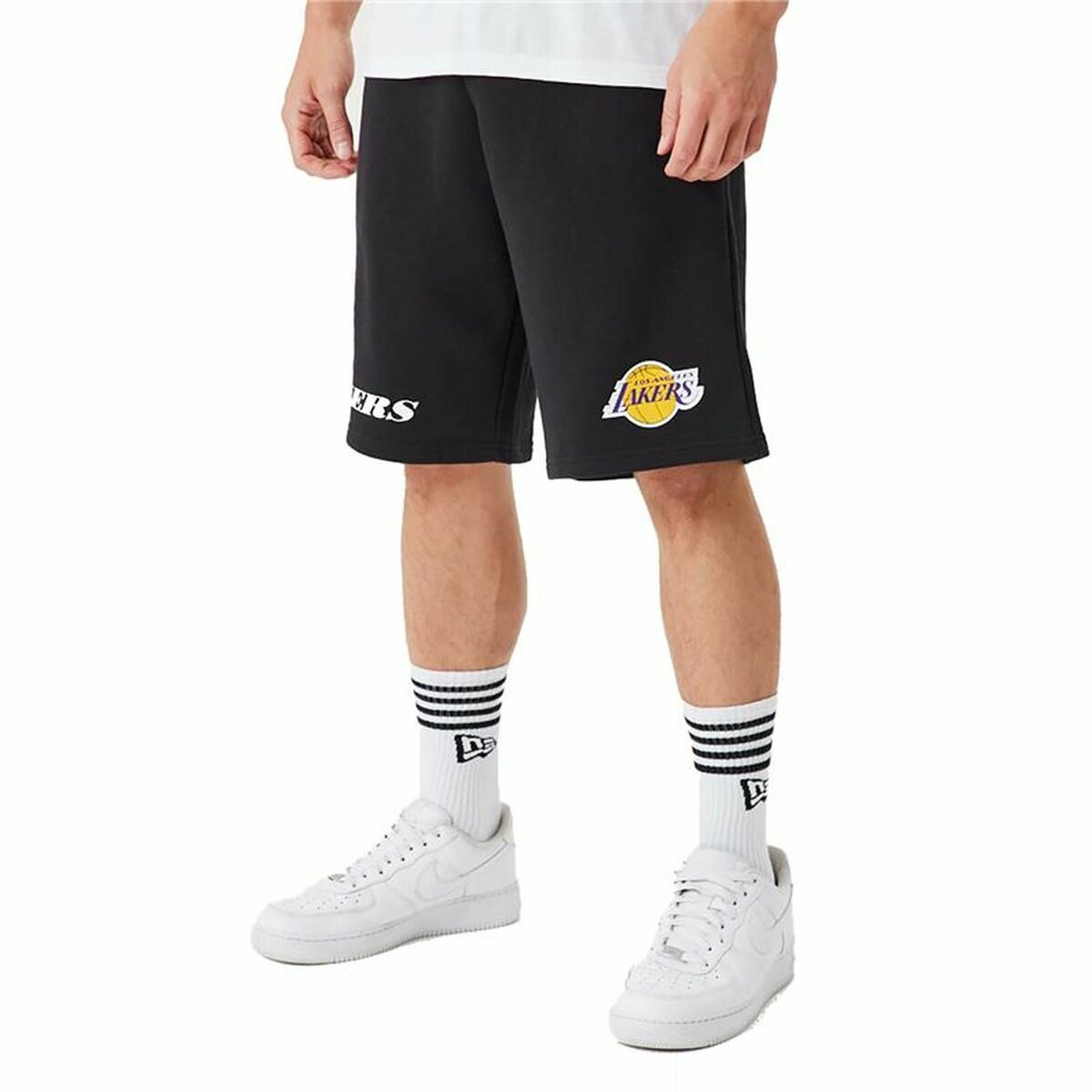 Men's Sports Shorts New Era NBA LA Lakers  Black/L