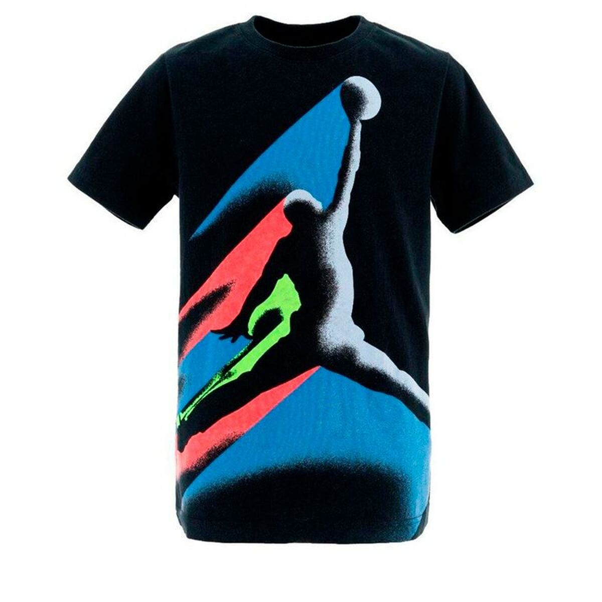 Child's Short Sleeve T-Shirt Jordan 23 Fade Away Black/8-10 Years