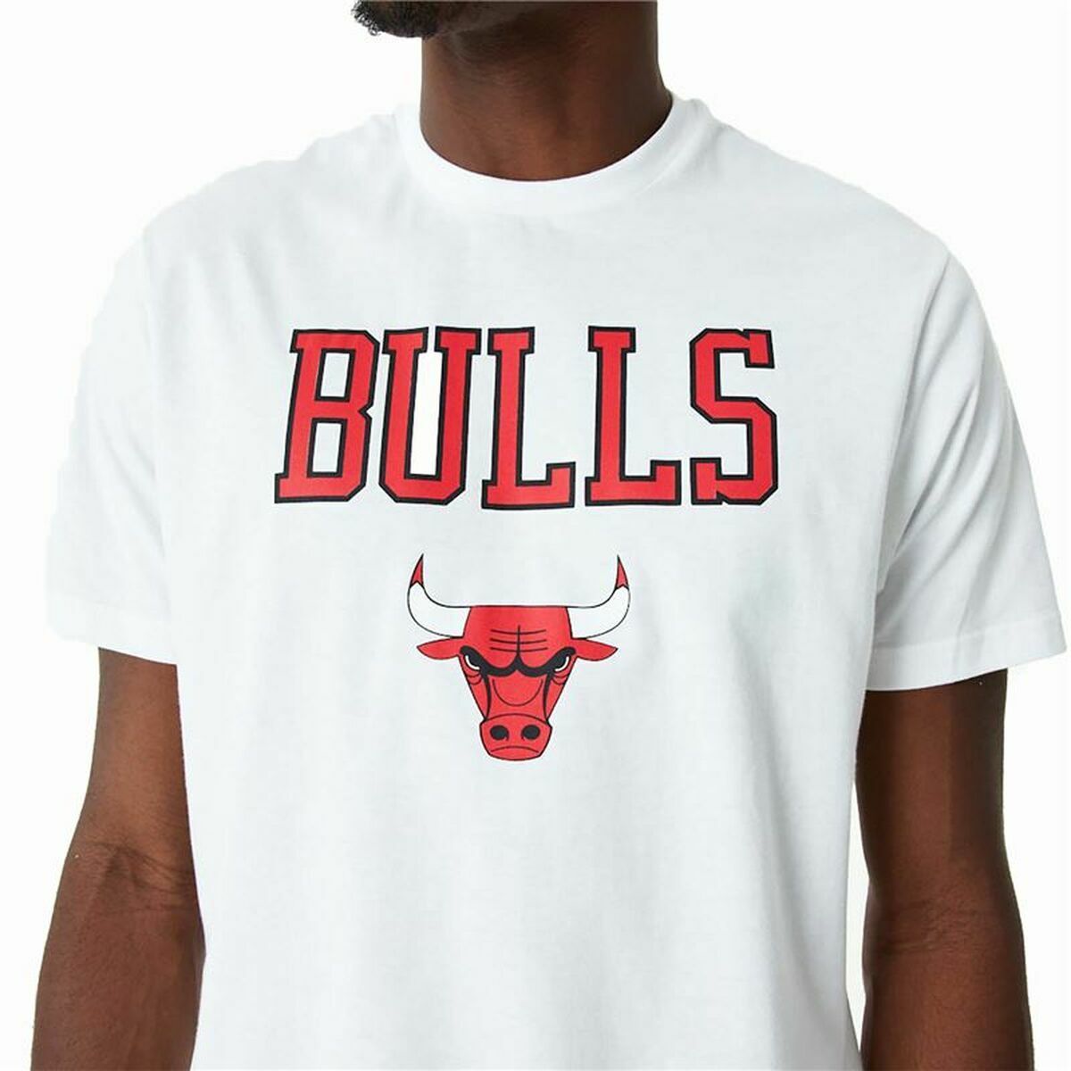 Basketball shirt New Era NBA Chicago Bulls White/S