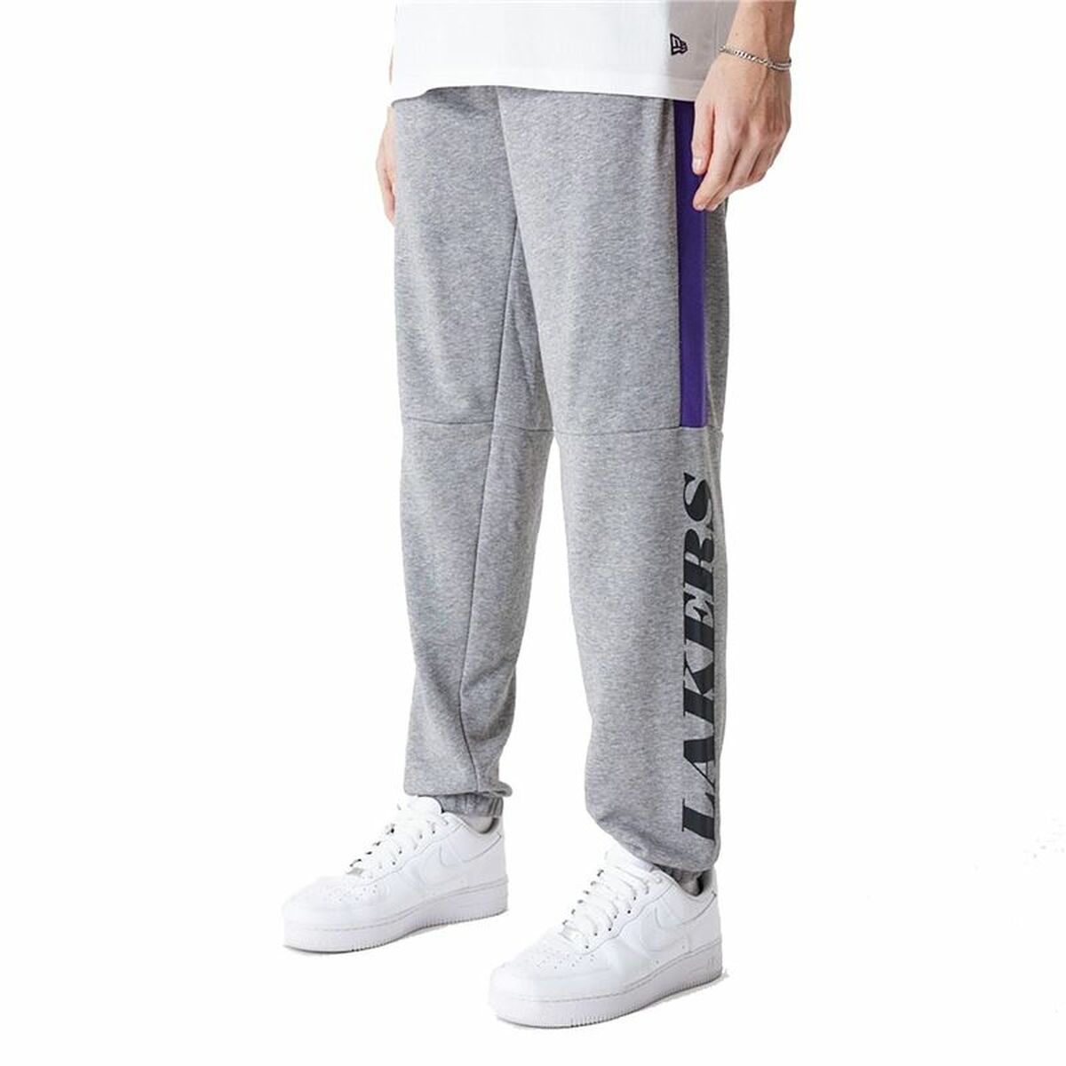 Adult Trousers New Era NBA LA Lakers  Grey Men/L