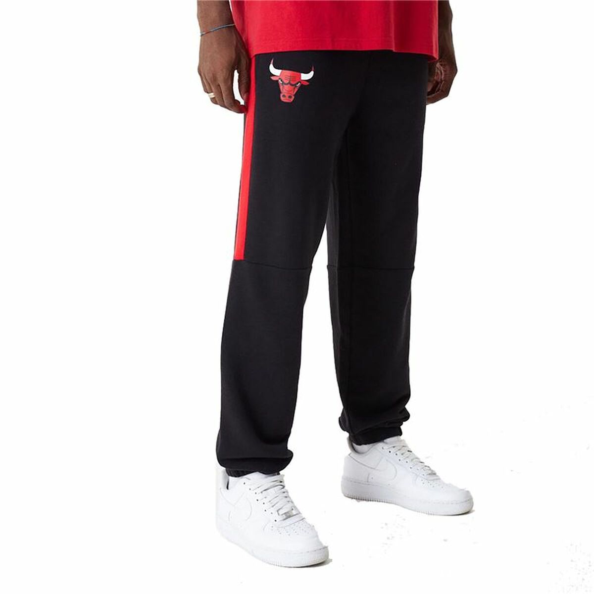 Adult Trousers New Era NBA Colour Block Chicago Bulls Black Men/L
