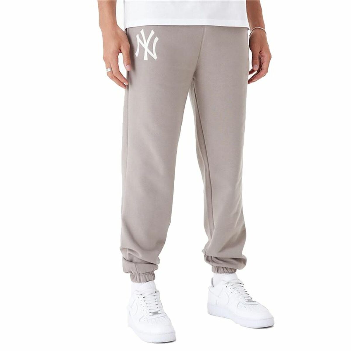 Long Sports Trousers New Era League Essential New York Yankees Brown Men/L