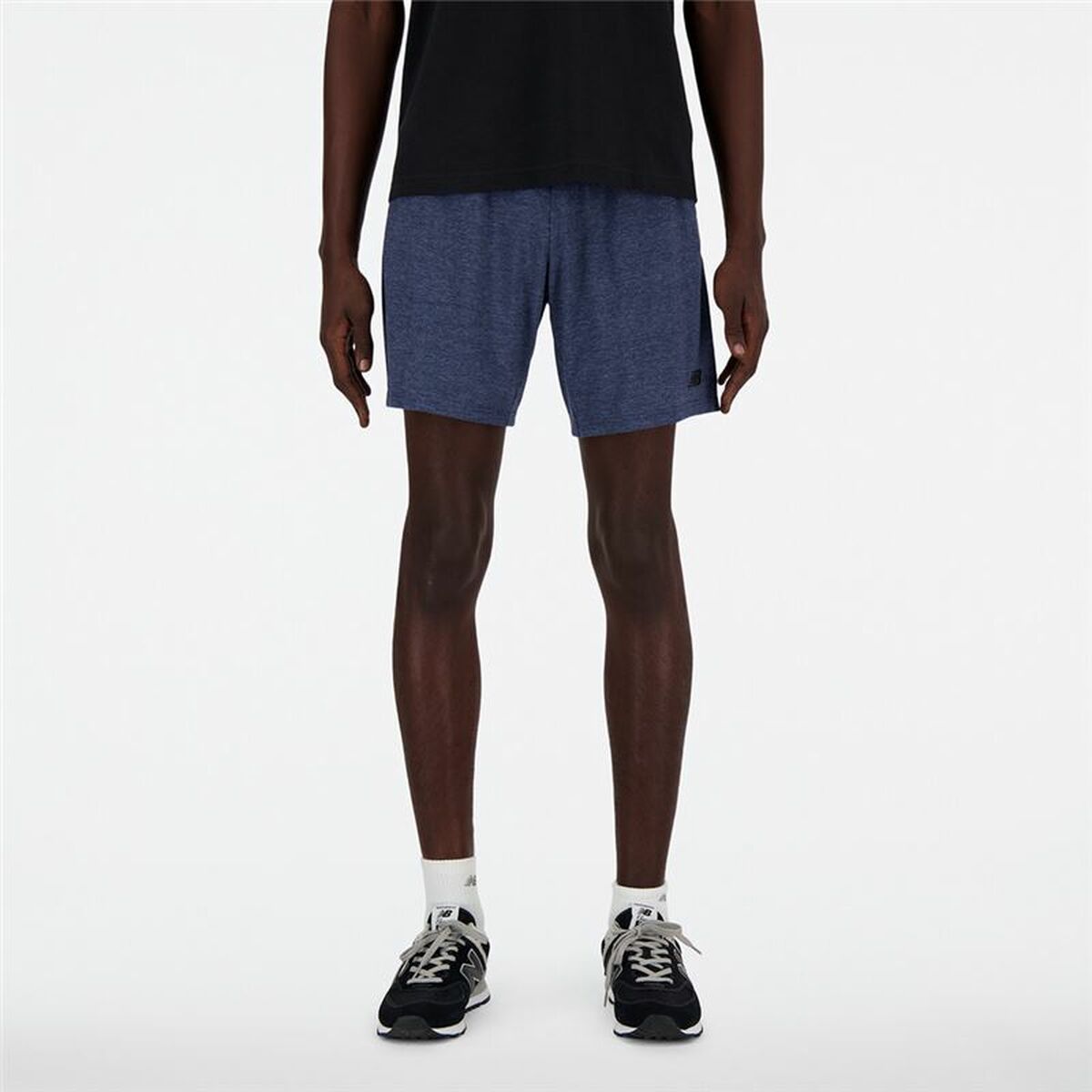 Adult Trousers New Balance Sport Essentials Heathertech Blue Men/L
