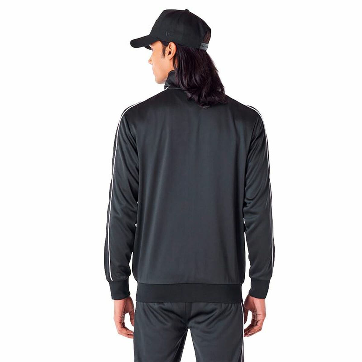 Men's Sports Jacket New Era TRACK TOP Black/L