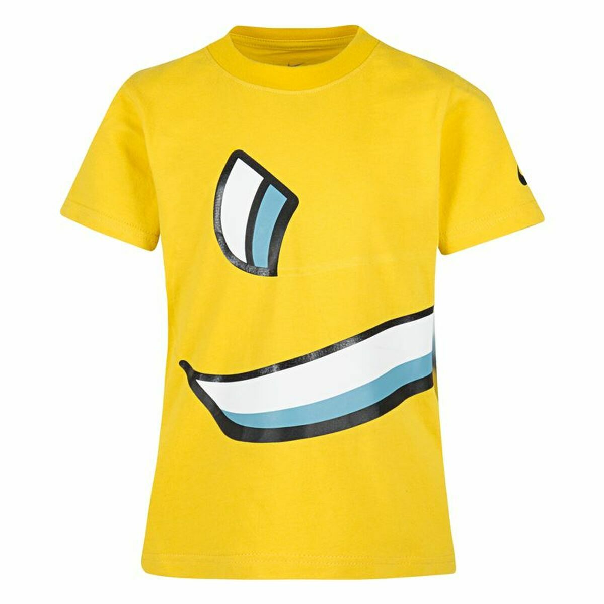 Short Sleeve T-Shirt Nike Swoosh Knockou Yellow/5-6 Years