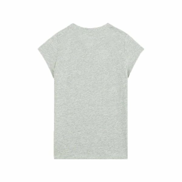 Child's Short Sleeve T-Shirt Converse Timeless Chuck Patch Dark grey/5-6 Years - Image 3