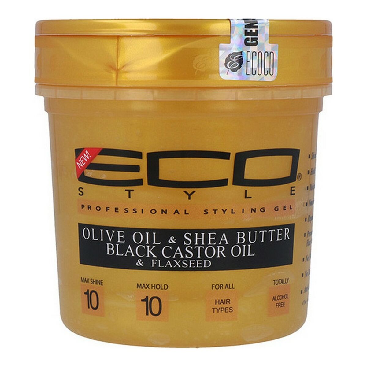 Mask Styling Gel Gold Eco Styler/473 ml
