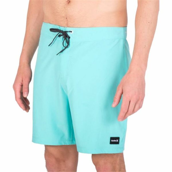 Men’s Bathing Costume Hurley Phantom Solid 18" Aquamarine/28