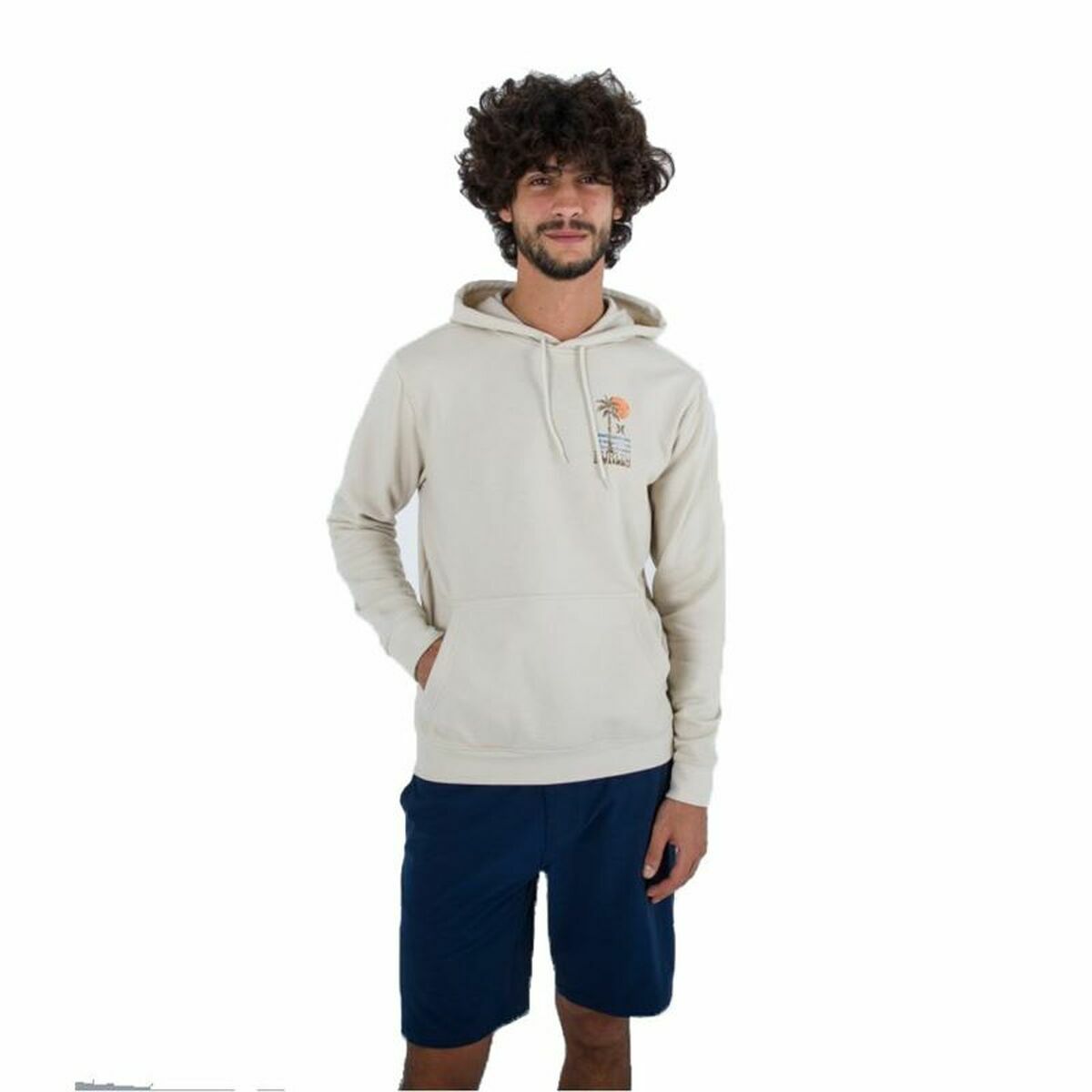 Men’s Hoodie Hurley Beige/L