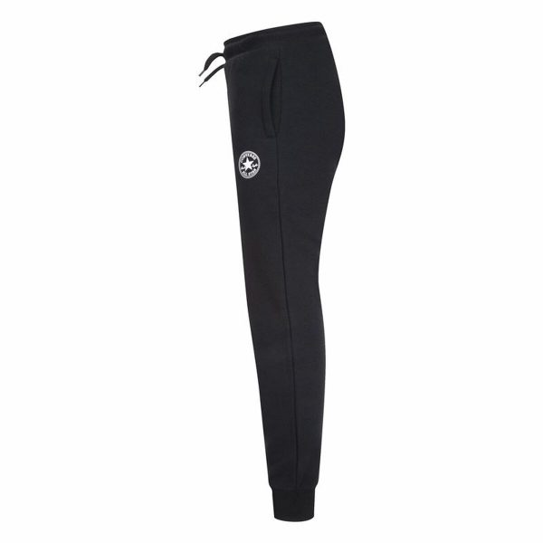 Children's Tracksuit Bottoms Converse Chuck Patch Black/5-6 Years - Image 4