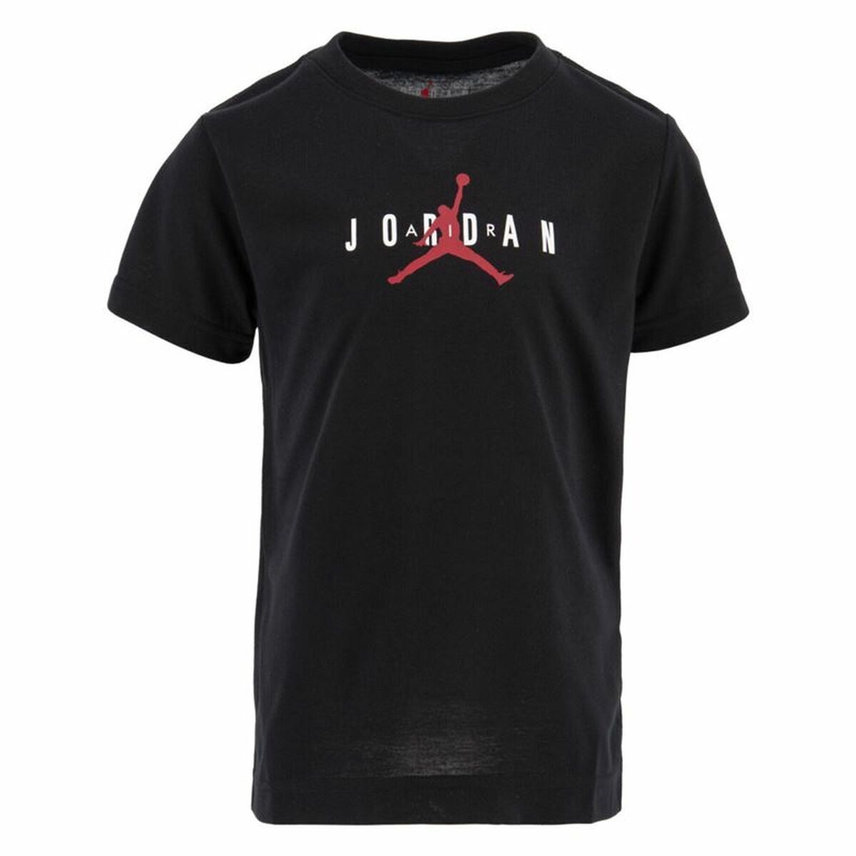 Child's Short Sleeve T-Shirt Jordan Jumpman Graphic Black/5-6 Years