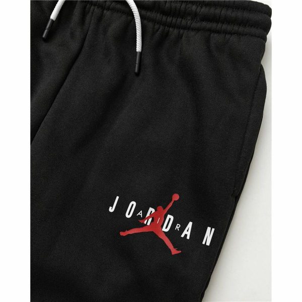 Children's Tracksuit Bottoms Nike Jumpman Sustainable Black/5-6 Years - Image 3