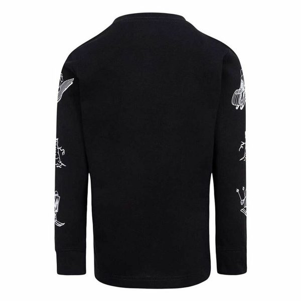 Children’s Sweatshirt without Hood Nike Snowboarding Black/5-6 Years - Image 3