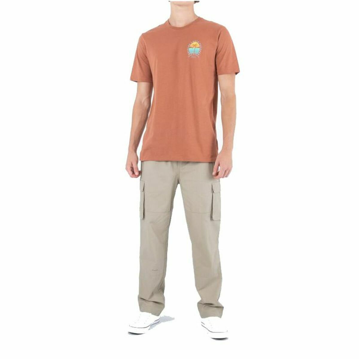 Long Sports Trousers Hurley Cruiser Cargo Beige Men/L