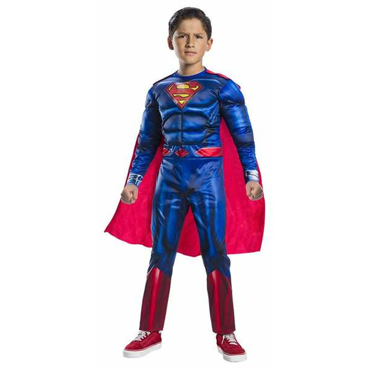 Costume for Children Rubies Black Line Deluxe Superman Blue/3-4 Years