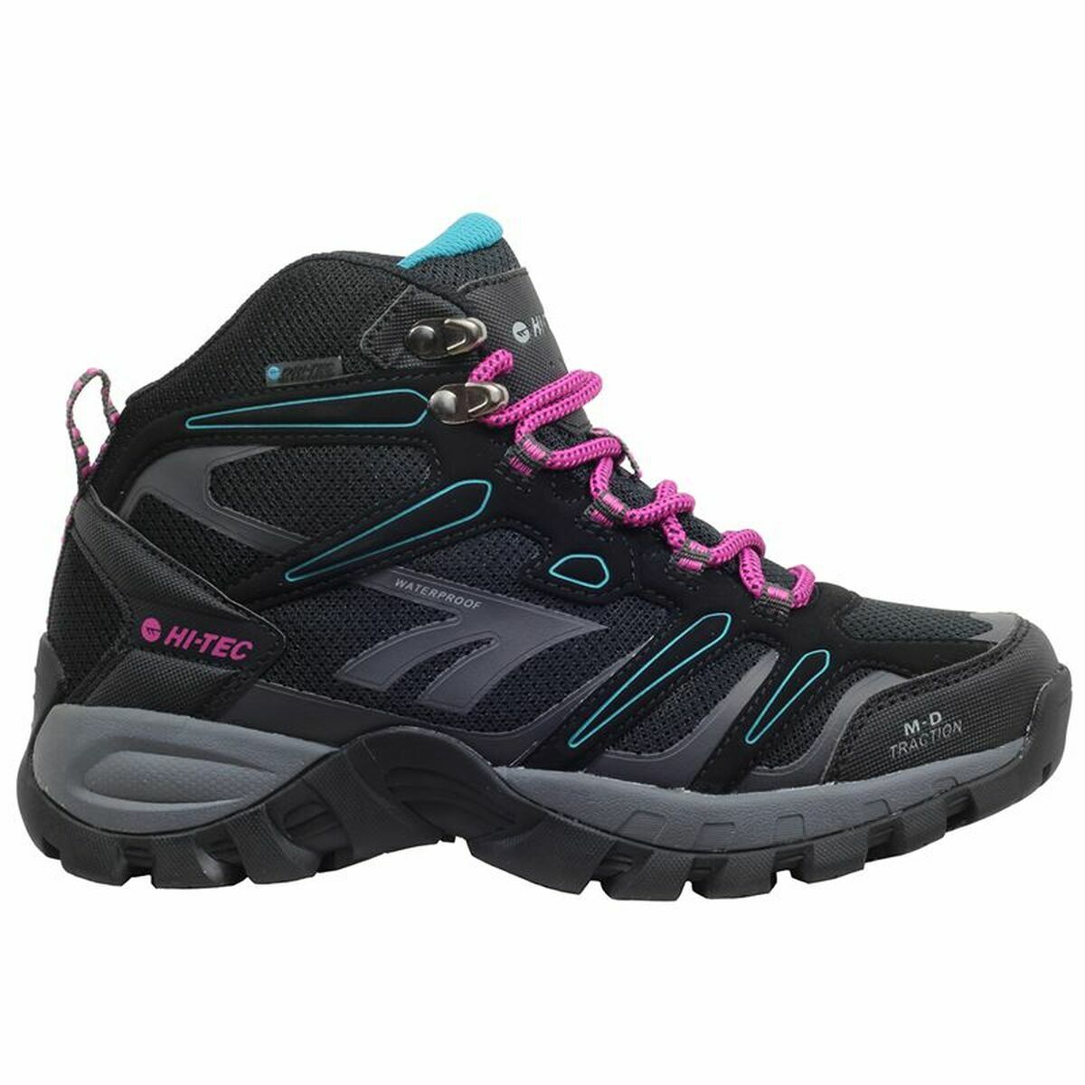 Hiking Boots Hi-Tec Muflon Mid WP Grey Pink/37