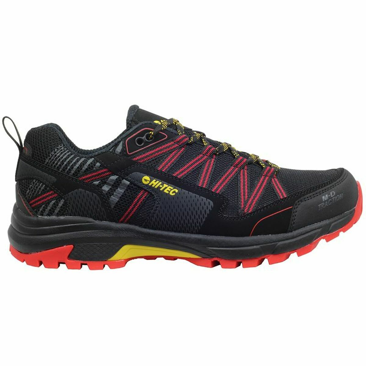 Men's Trainers Hi-Tec Gravel Red Black/40