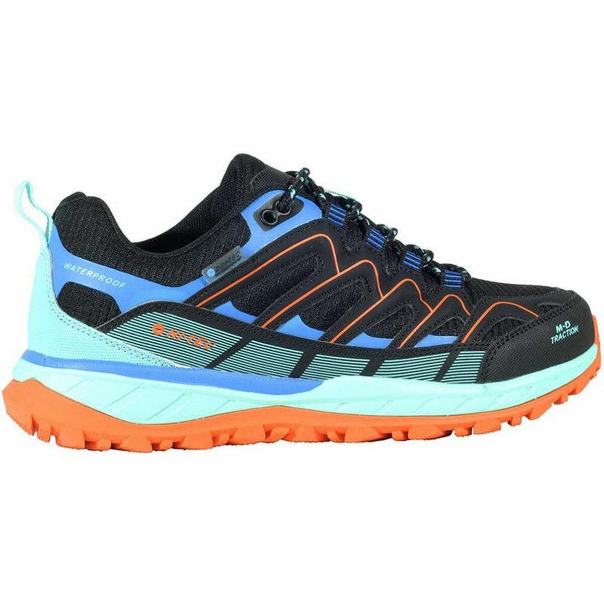 Sports Trainers for Women Hi-Tec Lander Low Moutain Blue Black/41