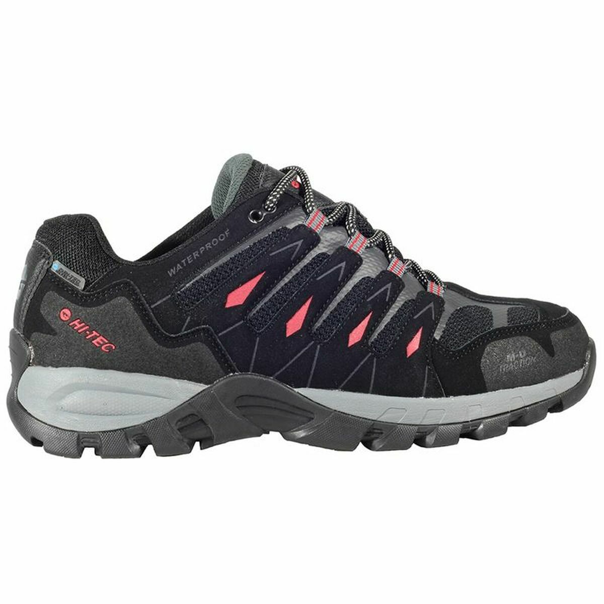 Running Shoes for Adults Hi-Tec Corzo Low Waterproof Black Moutain/40