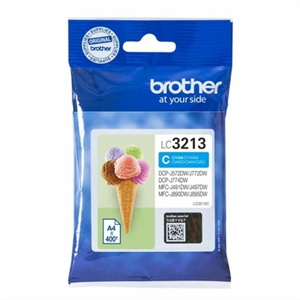 Original Ink Cartridge Brother LC3213/Yellow
