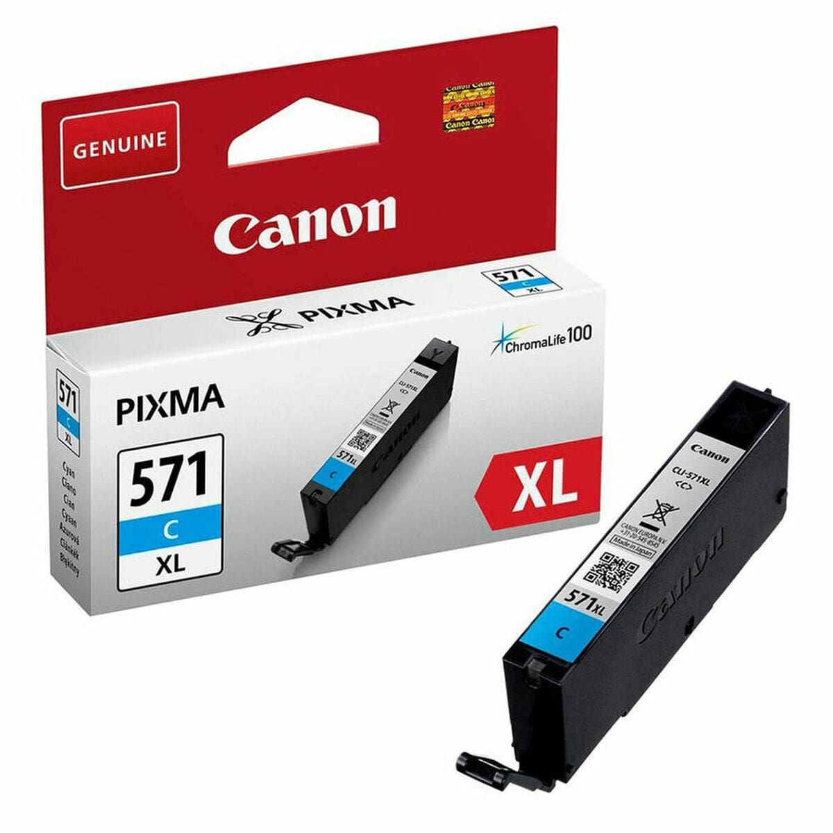 Original Ink Cartridge Canon CLI-571XL Cyan/Yellow