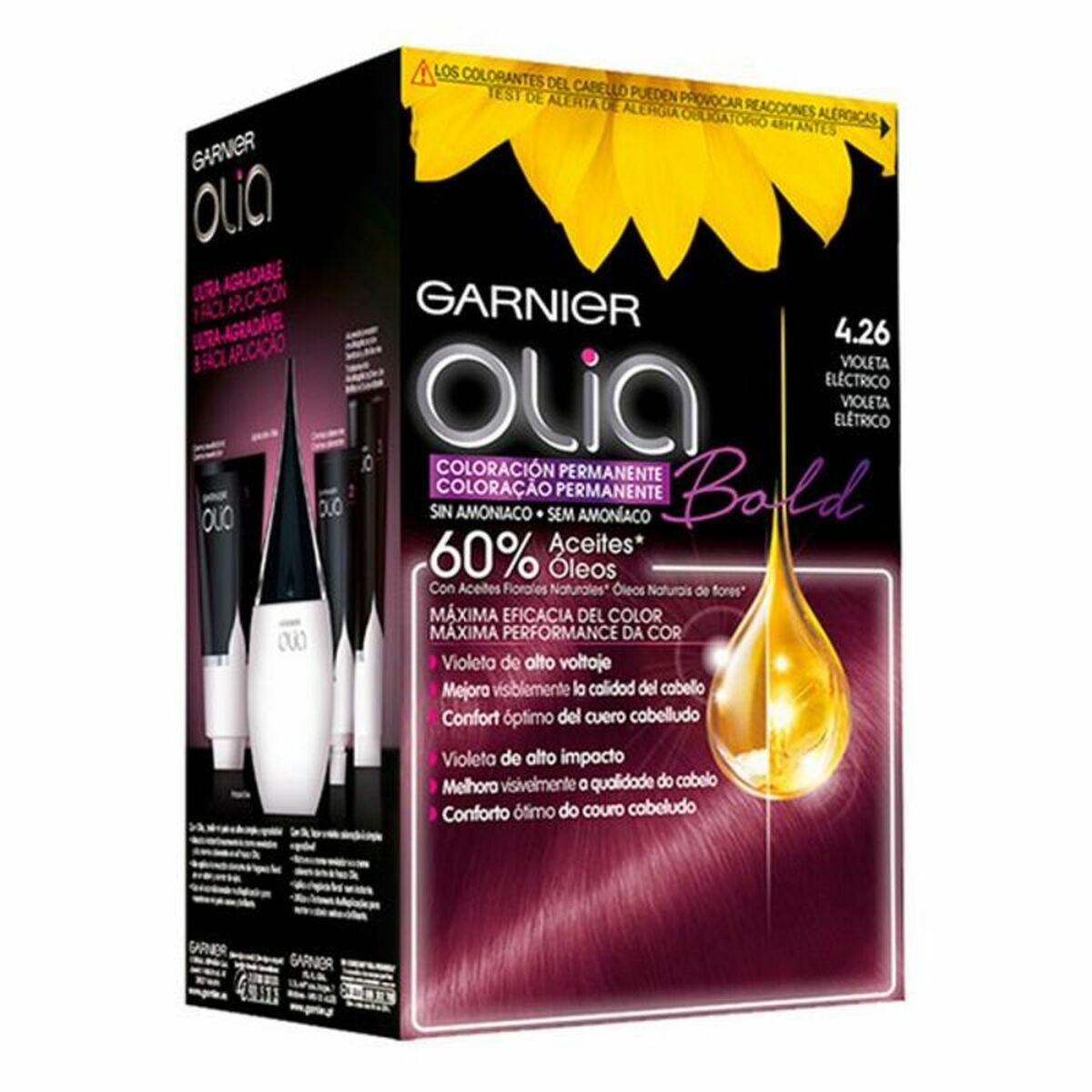 Dye No Ammonia Olia Garnier/9.20 - rosa dorado