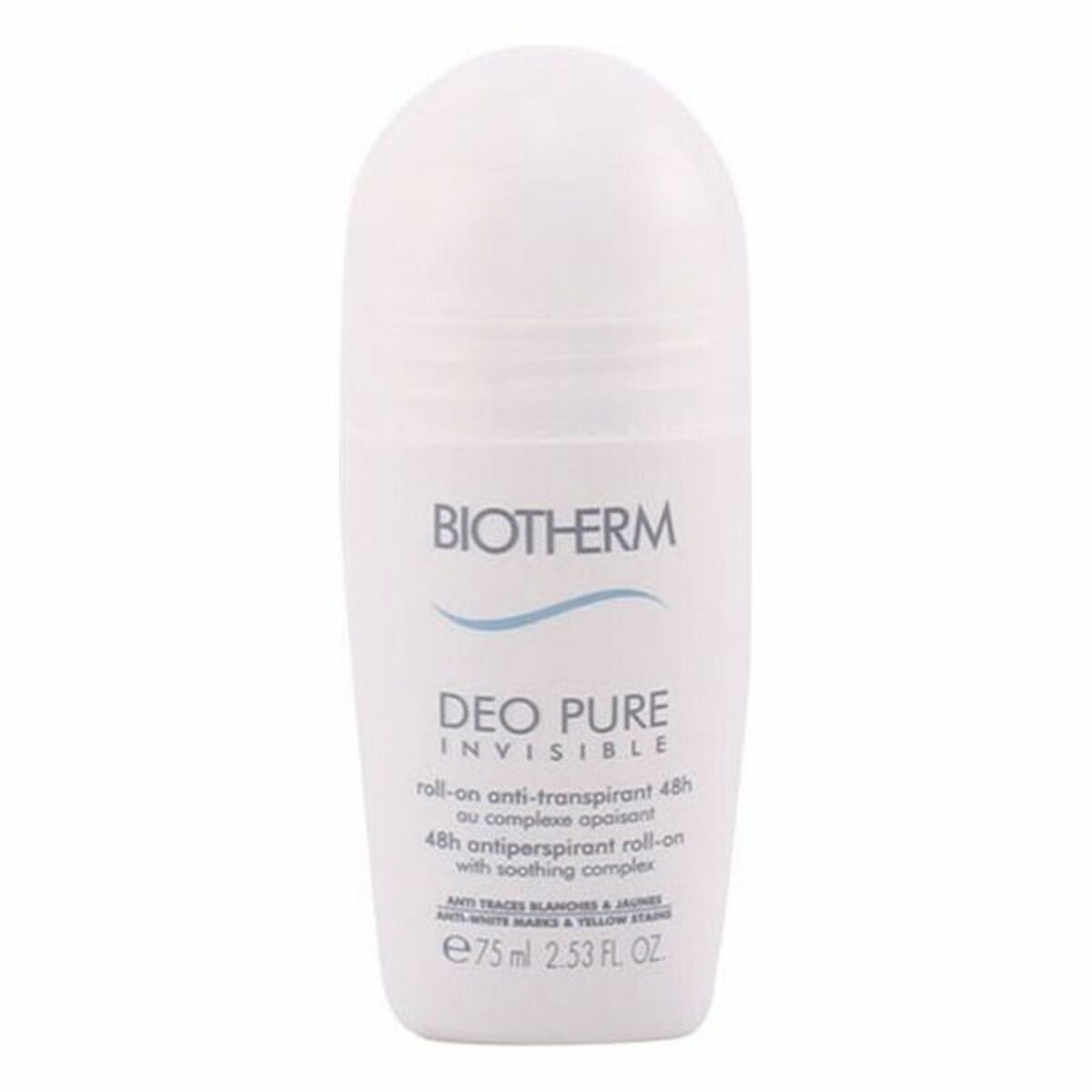 Roll-On Deodorant Pure Invisible Biotherm/75 ml