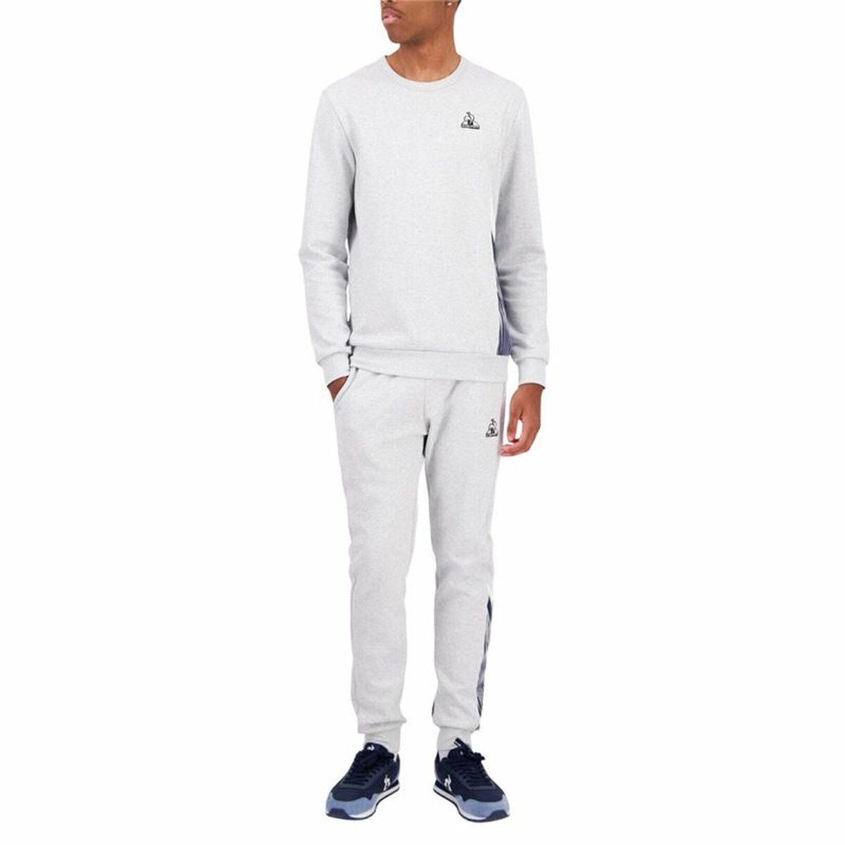 Adult's Tracksuit Bottoms Le coq sportif Heritage SliN°2 Hombre Grey Men/S