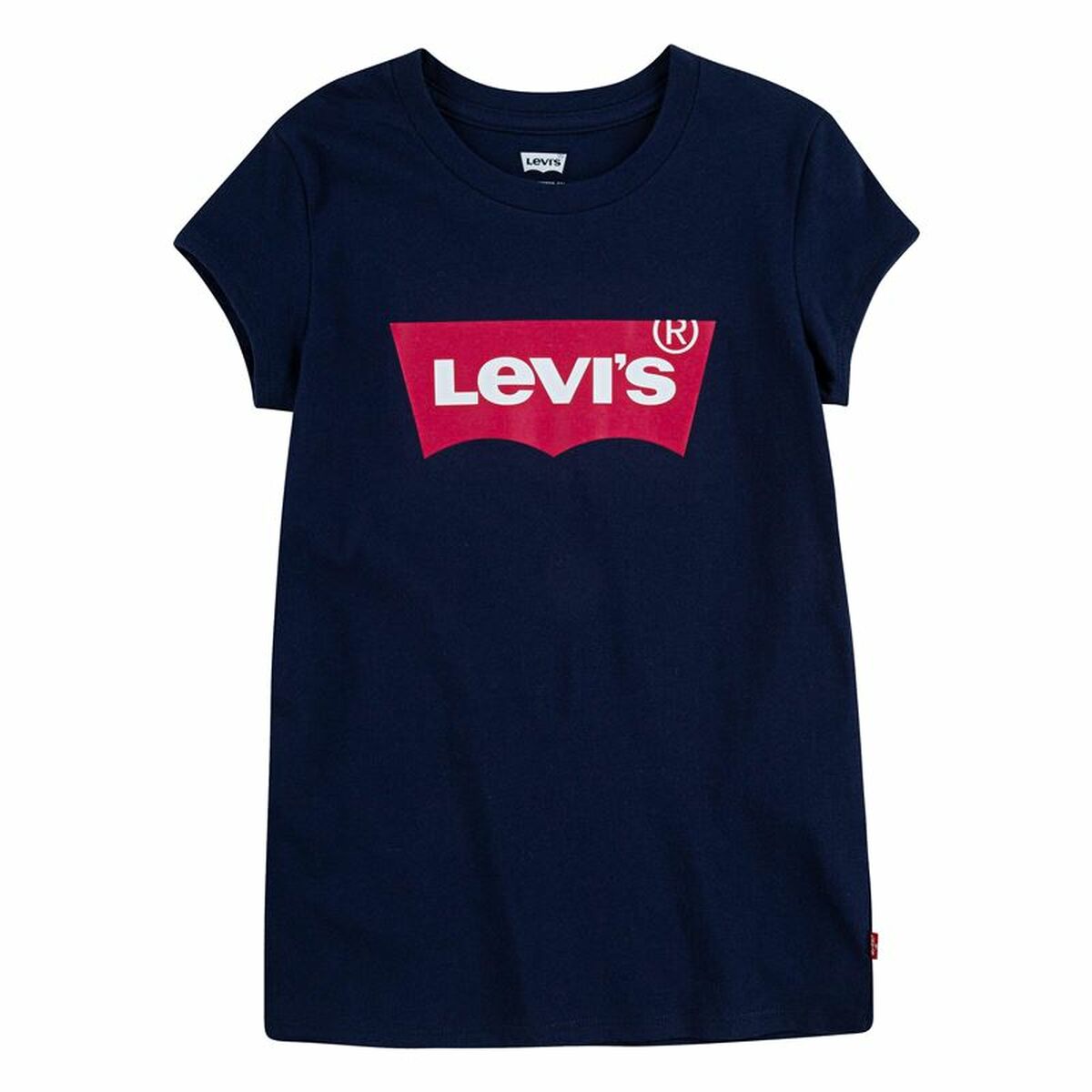 Child's Short Sleeve T-Shirt Levi's Batwing Dark blue/2 Years