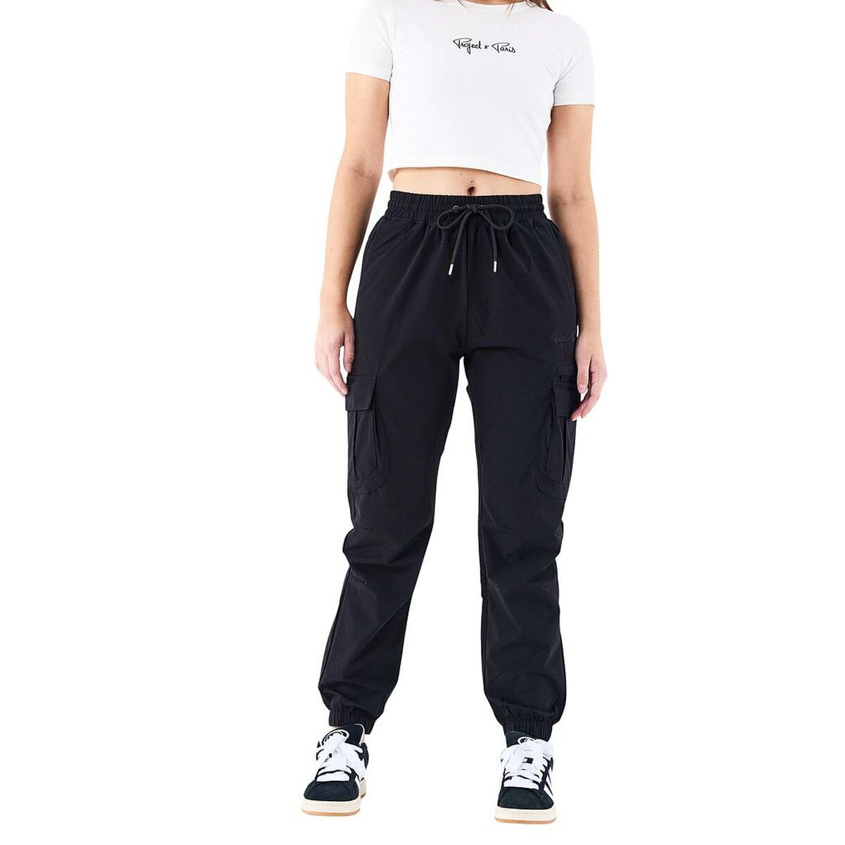 Long Sports Trousers Project X Paris F244215 Black Lady/L
