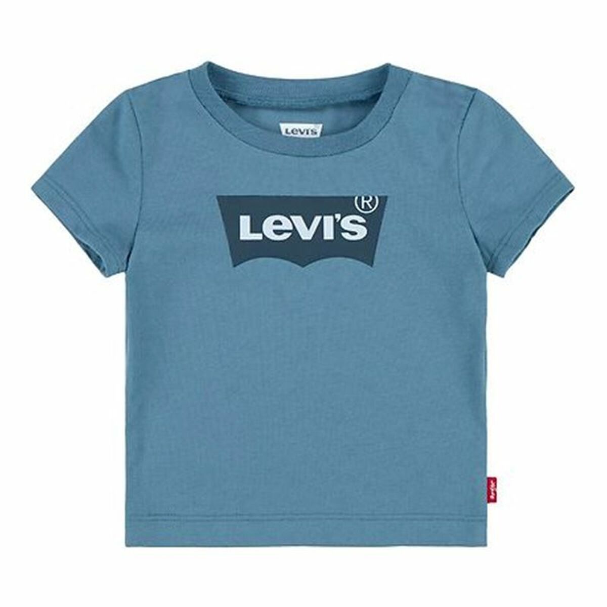 Child's Short Sleeve T-Shirt Levi's Coronet Blue/2 Years