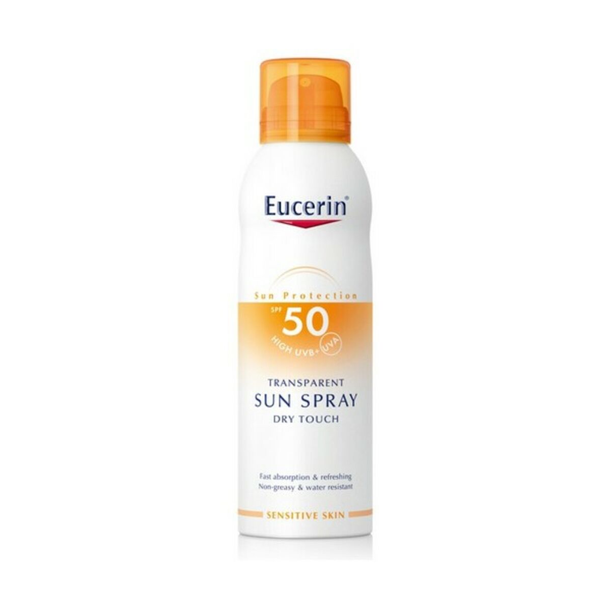 Body Sunscreen Spray Sensitive Eucerin 200 ml/Spf 50