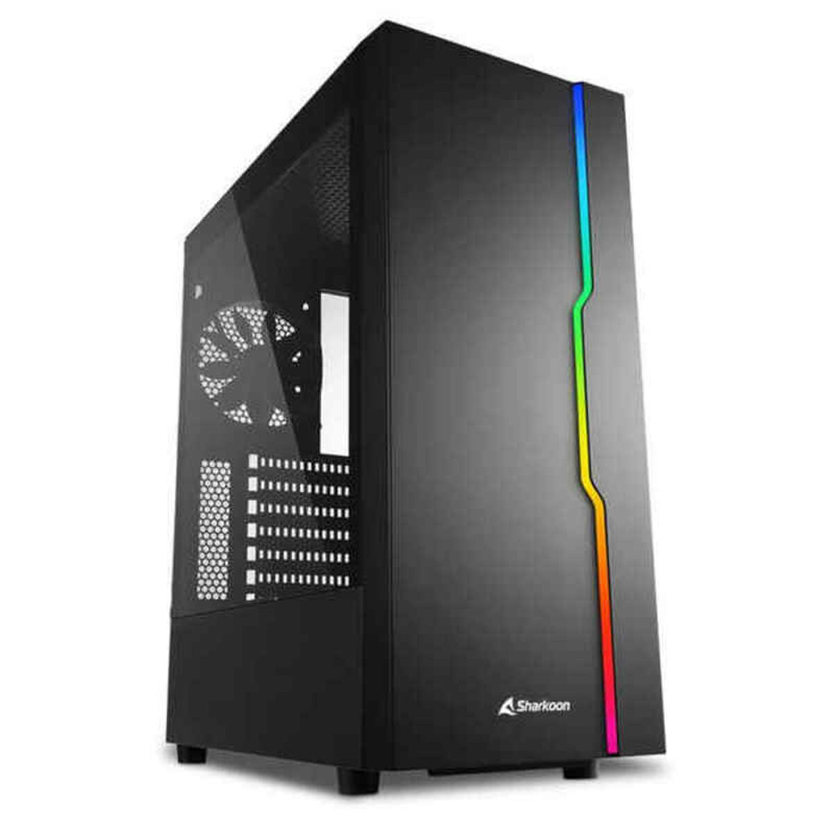 ATX Semi-tower Box Sharkoon RGB Slider/Black