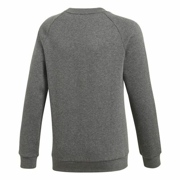 Children’s Sweatshirt without Hood Adidas Core 18 Dark grey/5-6 Years - Image 5