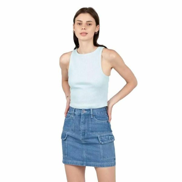 Women’s Short Sleeve T-Shirt 24COLOURS Casual Blue Light Blue/34