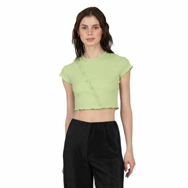 Women’s Short Sleeve T-Shirt 24COLOURS Casual Green/36