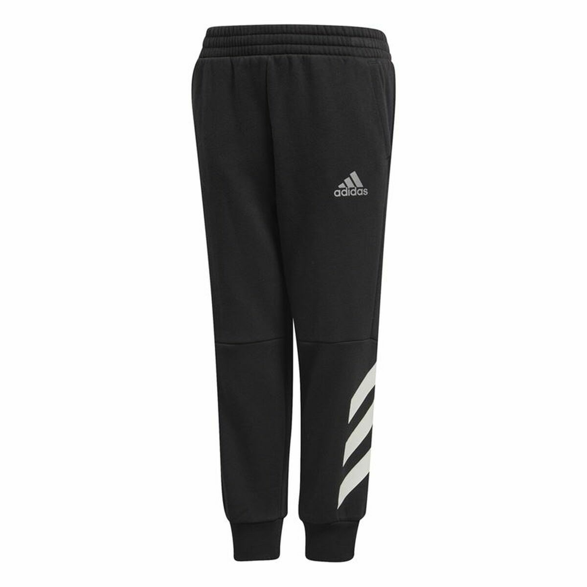 Children's Tracksuit Bottoms Adidas Comfi  Black/4-5 Years