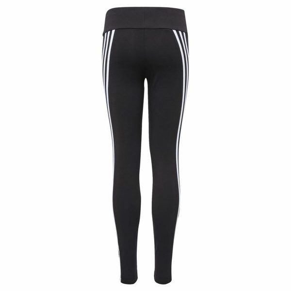 Sports Leggings for Children Adidas Black/5-6 Years - Image 6