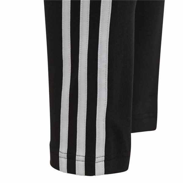 Sports Leggings for Children Adidas Black/5-6 Years - Image 4