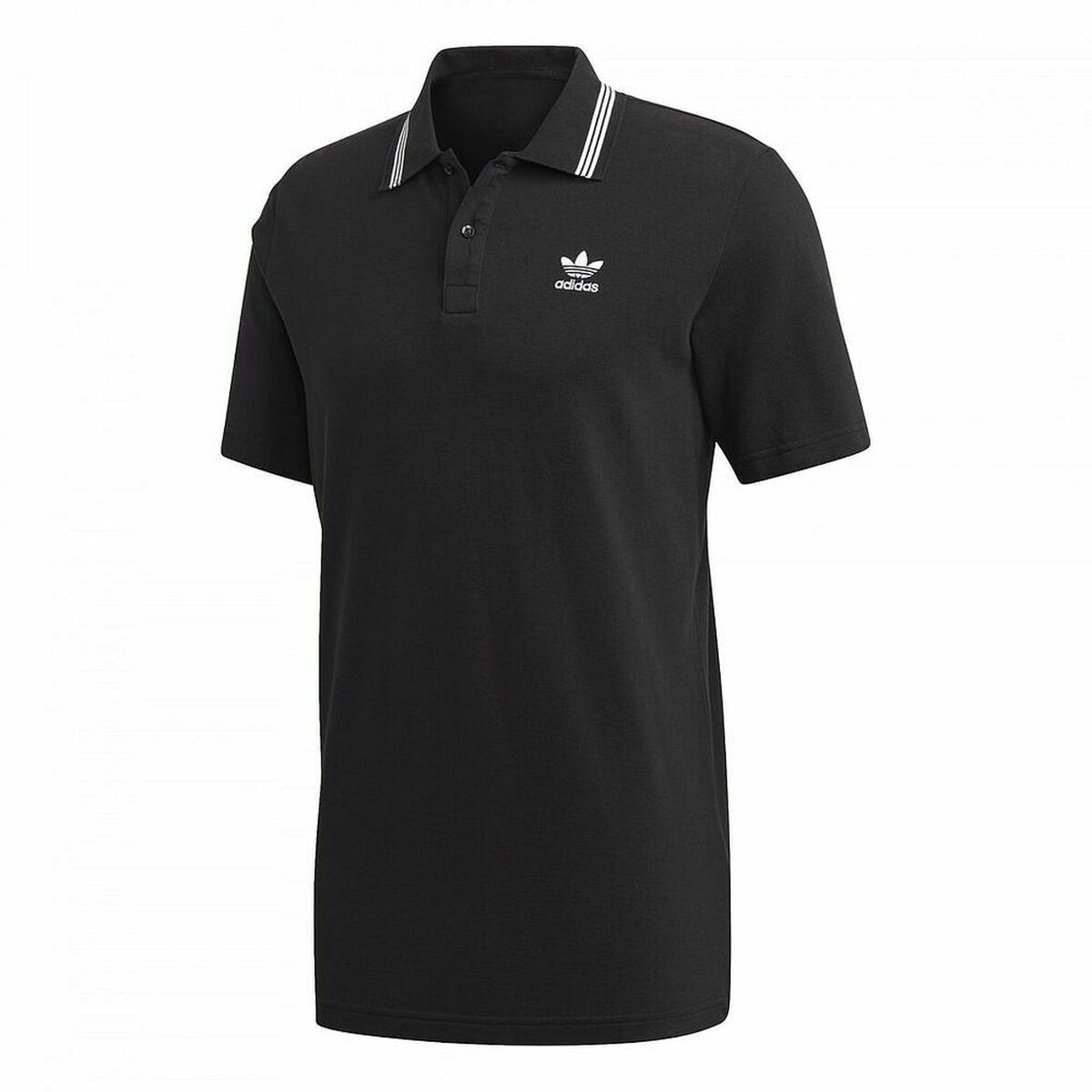 Men’s Short Sleeve Polo Shirt Pique Adidas FM9952 Black XS/XS